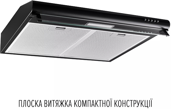 Фото - Витяжка традиційна Perfelli PL 6244 BL LED