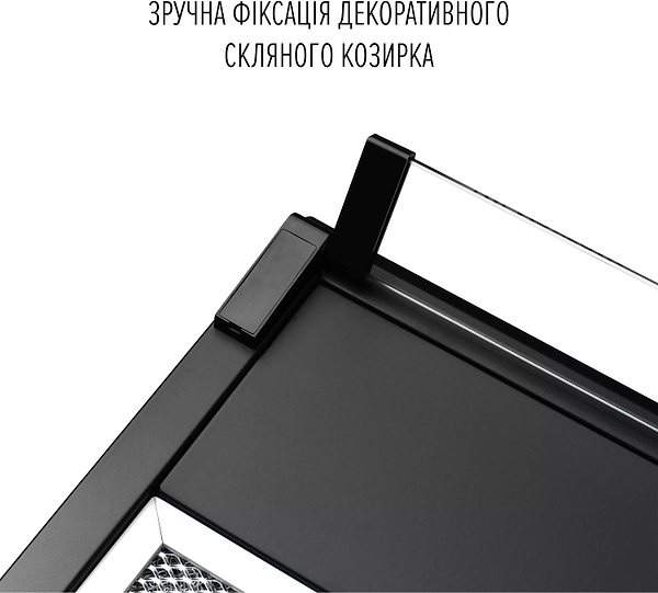 Фото - Витяжка традиційна Perfelli PL 6244 BL LED