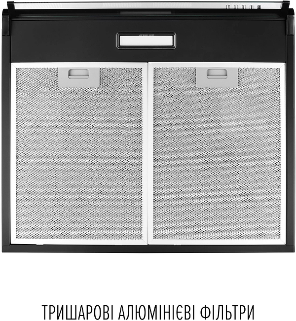 Фото - Витяжка традиційна Perfelli PL 6244 BL LED