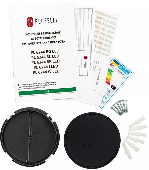 Фото - Витяжка традиційна Perfelli PL 6244 BR LED