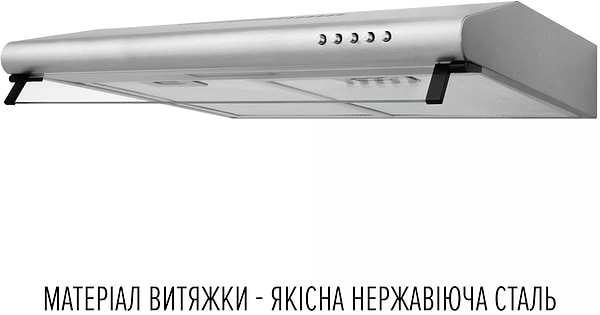 Фото - Витяжка традиційна Perfelli PL 6244 I LED
