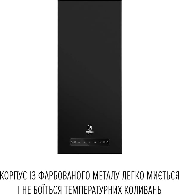 Фото - Вытяжка декоративная Perfelli DESIGN QUADRO 36 NERO SILENZIO