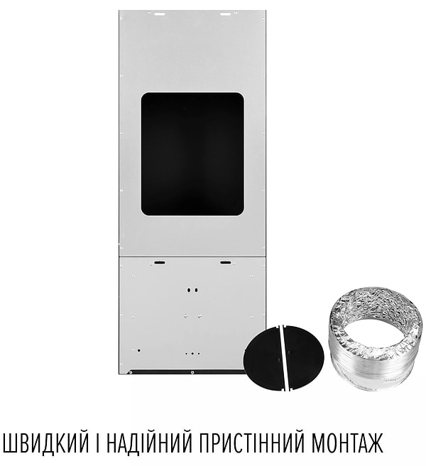 Фото - Вытяжка декоративная Perfelli DESIGN QUADRO 36 NERO SILENZIO