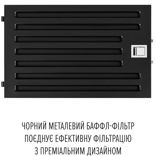Фото - Вытяжка декоративная Perfelli DESIGN QUATTRO 41 NERO SILENZIO