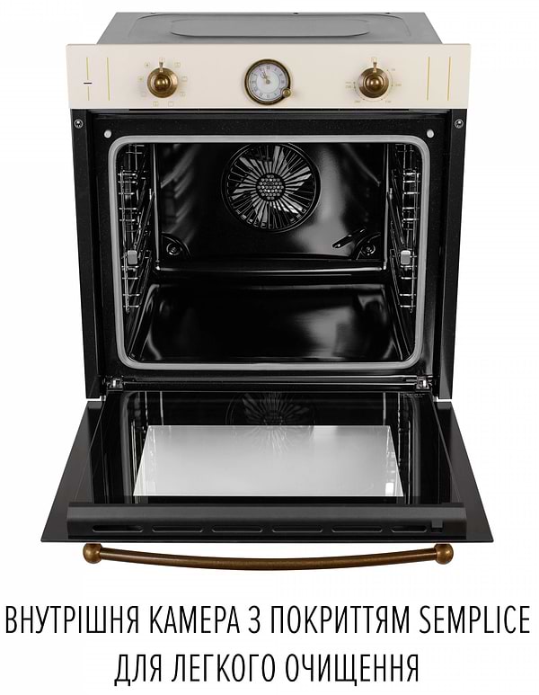 Фото - Духовой шкаф электрический Perfelli RETRO 6A8N BEIGE