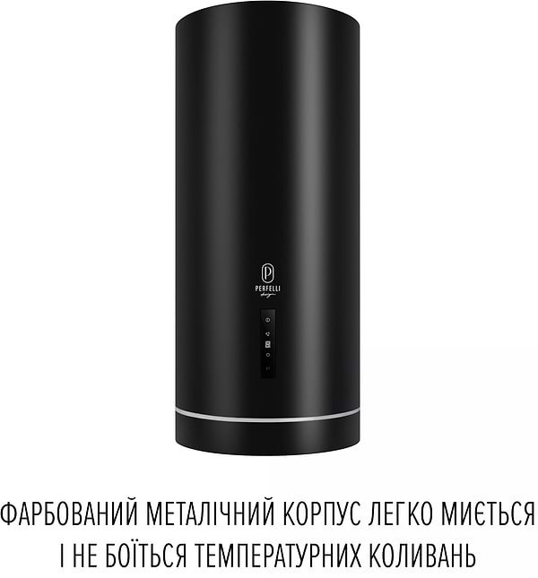 Фото - Витяжка декоративна Perfelli DESIGN RICCO 35 NERO SILENZIO