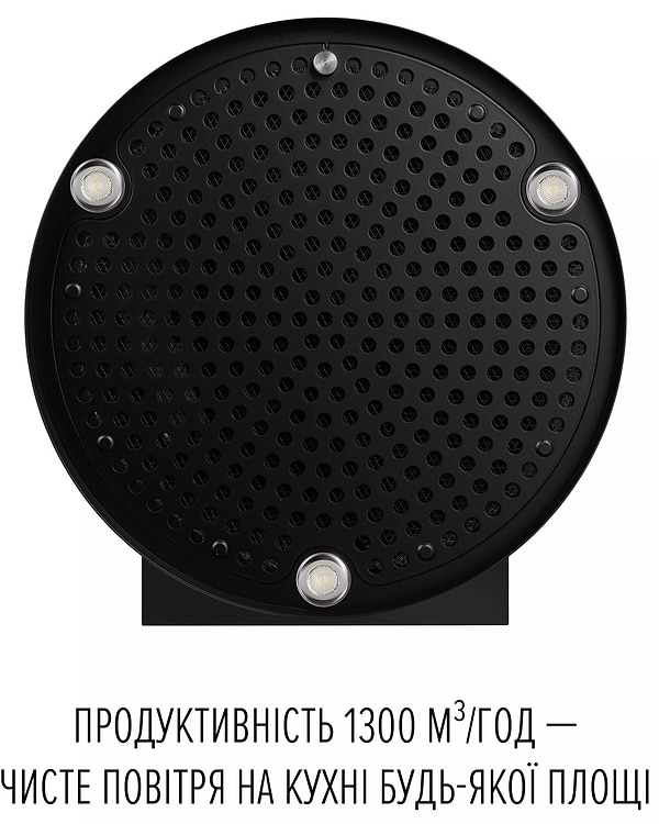 Фото - Витяжка декоративна Perfelli DESIGN RICCO 35 NERO SILENZIO