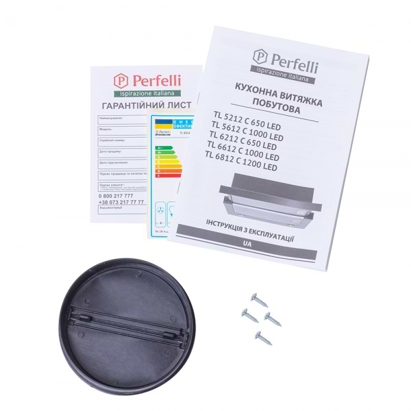 Фото - Вытяжка встраиваемая Perfelli TL 5212 C WH 650 LED