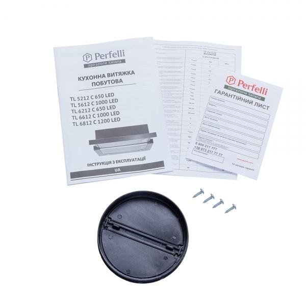 Фото - Вытяжка встраиваемая Perfelli TL 6212 C S/I 650 LED