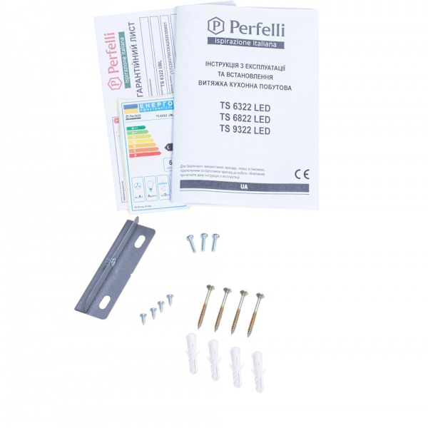 Фото - Вытяжка декоративная Perfelli TS 6322 I/BL LED