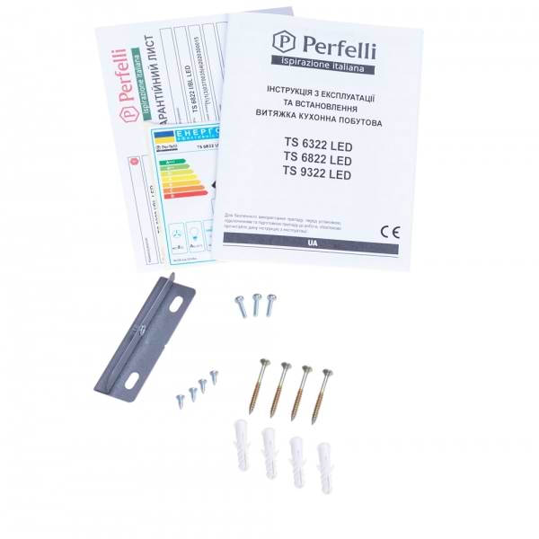 Фото - Вытяжка декоративная Perfelli TS 6822 I/BL LED