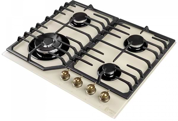 Фото - Варочная панель газовая Perfelli VINTAGE GW69C BEIGE