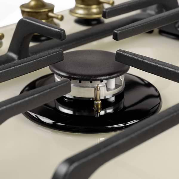 Фото - Варочная панель газовая Perfelli VINTAGE GW69C BEIGE