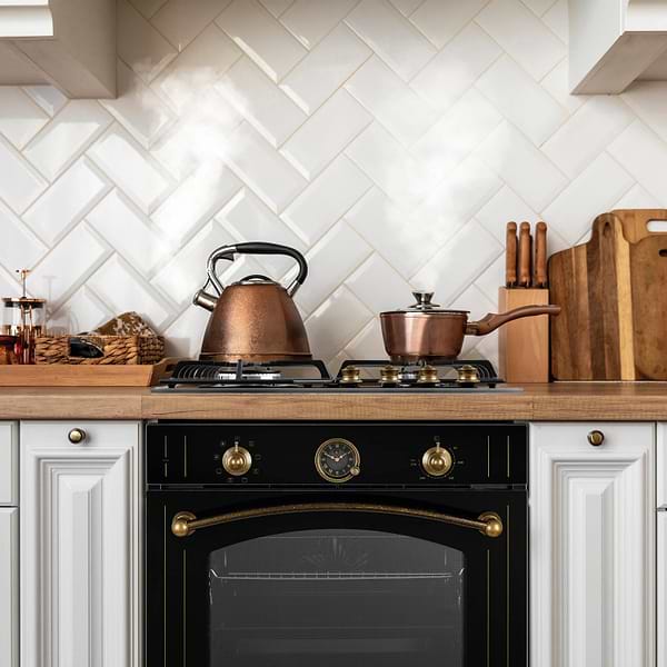 Фото - Варильна поверхня газова Perfelli VINTAGE GW69C NERO