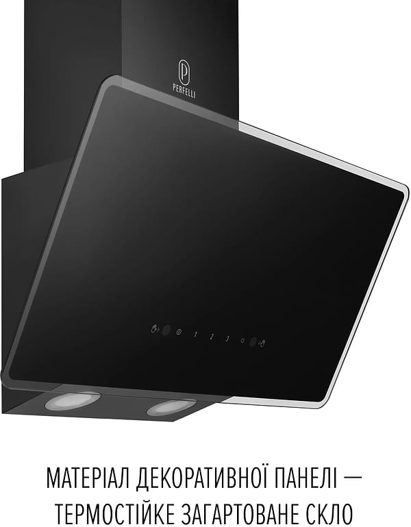 Фото - Вытяжка декоративная Perfelli VIO 5HW NERO