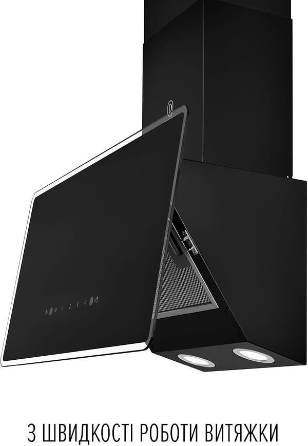 Фото - Вытяжка декоративная Perfelli VIO 5HW NERO