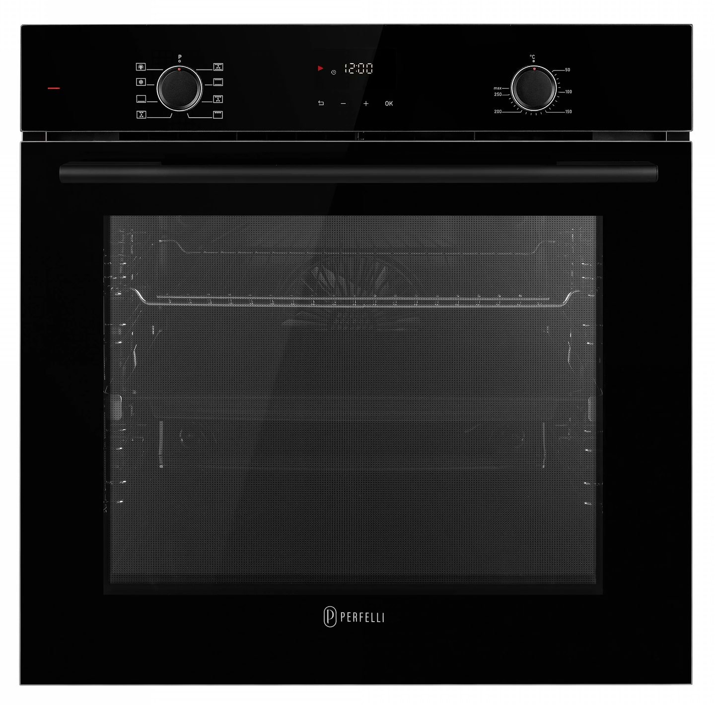 Духовой шкаф электрический Perfelli PERLA 6D8S NERO - Фото 1