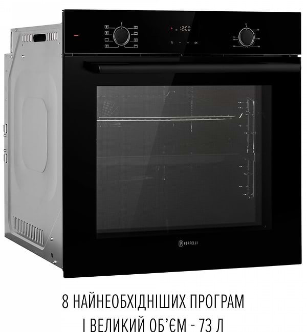 Фото - Духова шафа електрична Perfelli PERLA 6D8S NERO