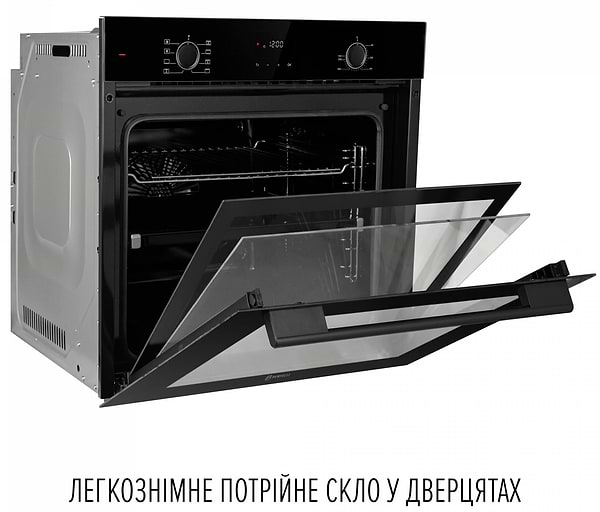 Фото - Духова шафа електрична Perfelli PERLA 6D8S NERO