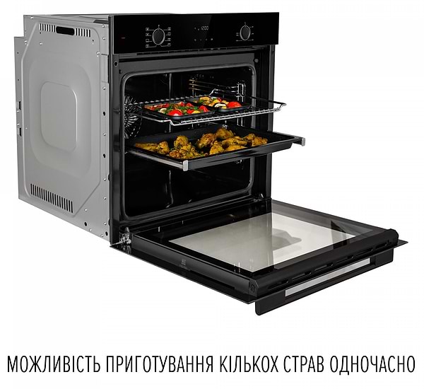Фото - Духова шафа електрична Perfelli PERLA 6D8S NERO