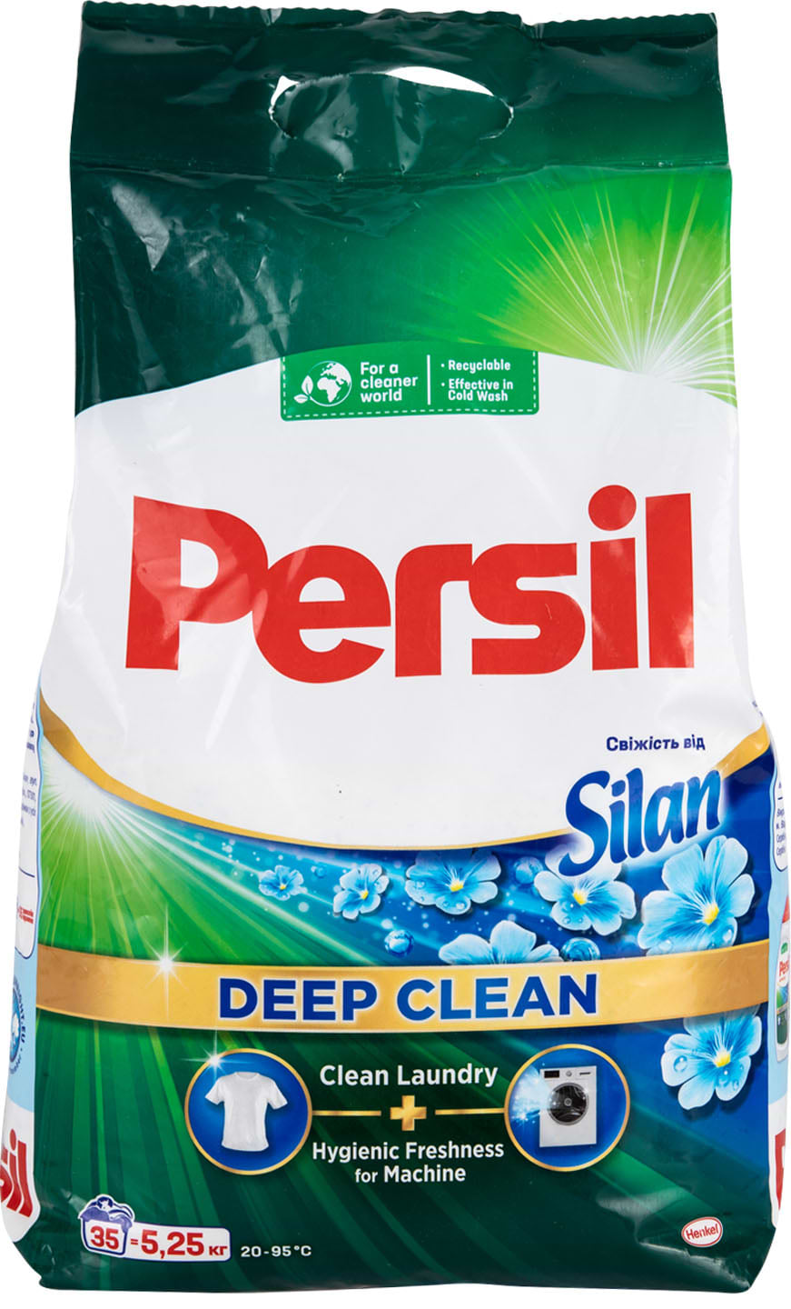 Фото - Стиральный порошок Persil авт. Свежесть от Силан 5,25 кг, 35 циклов