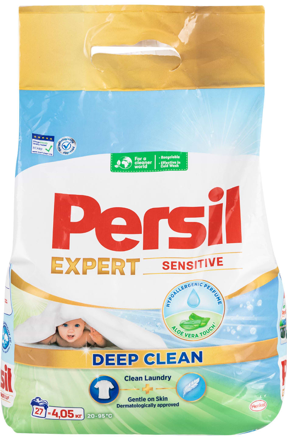 Пральний порошок Persil Автомат Сенсітів 4,05 кг 27 циклів - Фото 1