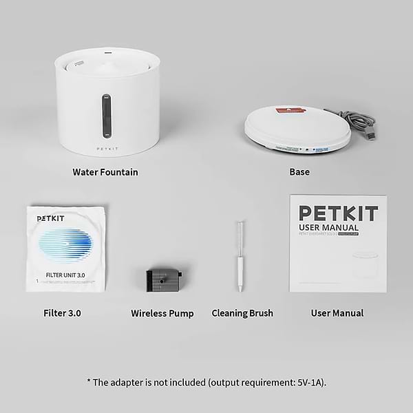 Фото - Смарт-поїлка для тварин PETKIT Eversweet Solo 2 Smart Pet Drinking Fountain White (P4114)