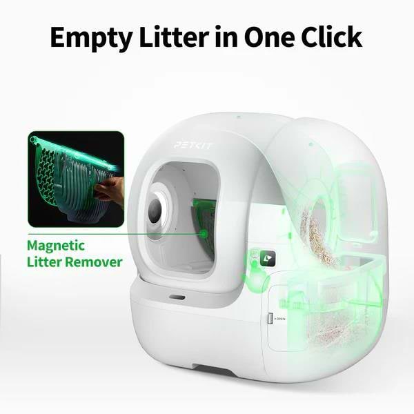 Фото - Смарт-лоток для животных PETKIT Purobot Max Pro With Cam Self-Clean (P9904)