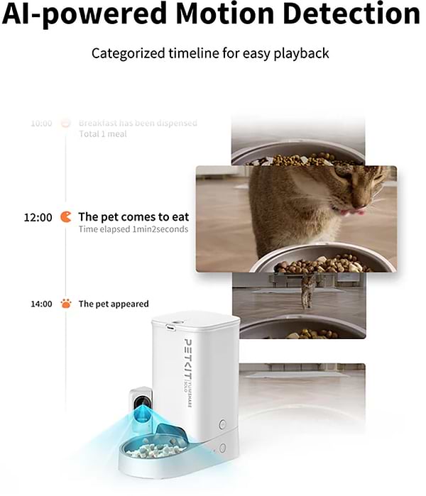 Фото - Смарт-годівниця для тварин PETKIT YumShare Solo with Cam (P571)