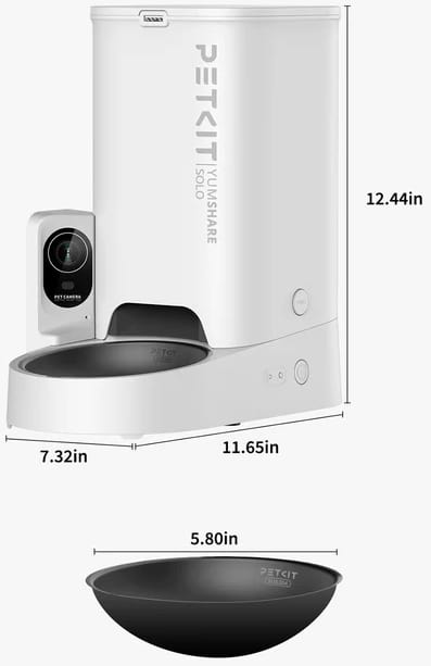 Фото - Смарт-годівниця для тварин PETKIT YumShare Solo with Cam (P571)