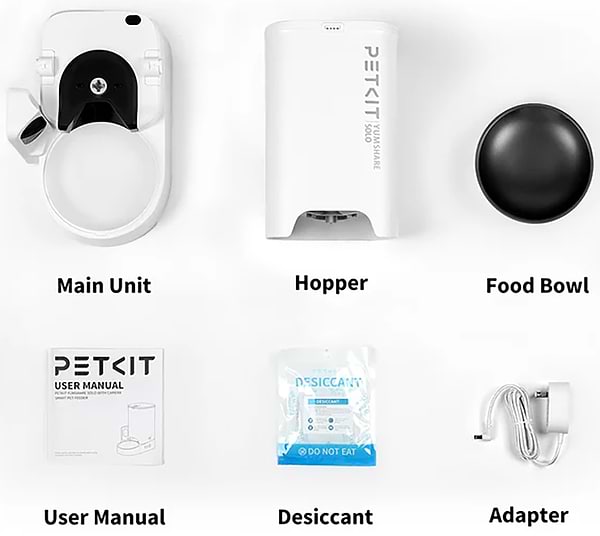 Фото - Смарт-годівниця для тварин PETKIT YumShare Solo with Cam (P571)