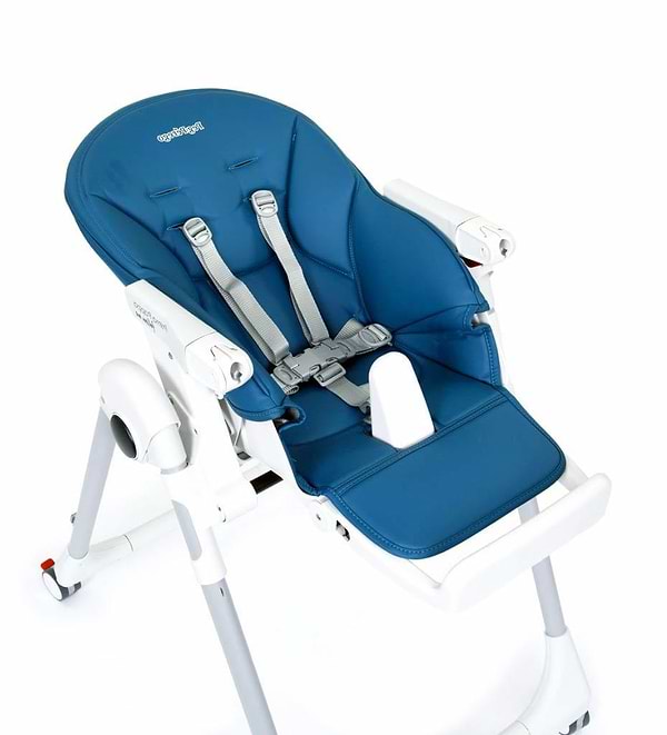 Фото - Стульчик для кормления трансформер Peg-Perego Prima Pappa Follow Me Petrolio (голубой)