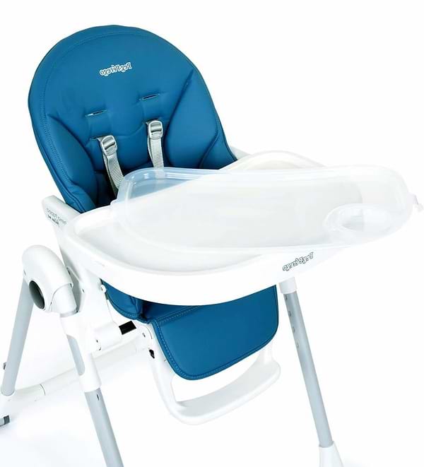 Фото - Стульчик для кормления трансформер Peg-Perego Prima Pappa Follow Me Petrolio (голубой)