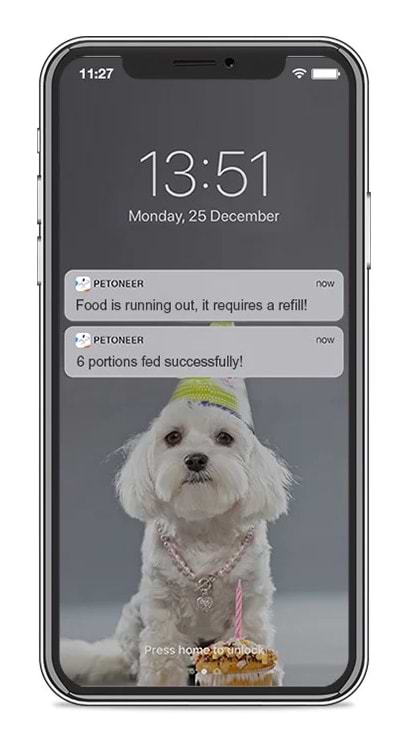 Фото - Смарт-годівниця для тварин Petoneer Nutri Vision 3.7L (PF002)