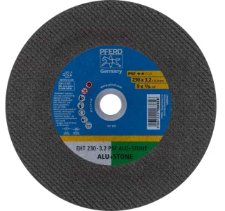 Круг отрезной по камню Pferd 230х3.2х22 мм PSF ALU+STONE (4007220163658(25)/400722024147)
