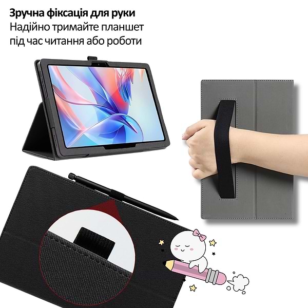 Фото - Чехол для планшета BeCover Slimbook for Oscal Pad 60 10.1" Black (715127)
