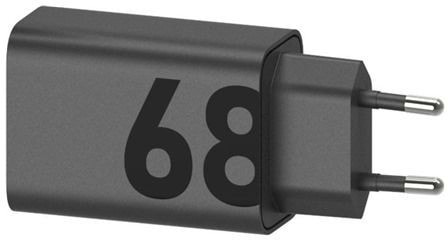 Фото - Мережевий зарядний пристрій Motorola 68W USB-С + 1m Black (PG38C06281)