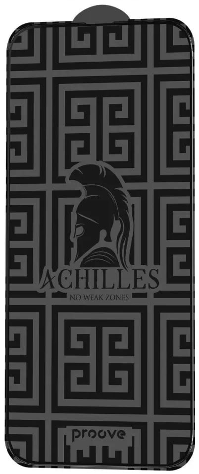 Защитное стекло для смартфона Proove Achilles iPhone 17 Pro Black (PGPAIP17P001) - Фото 1