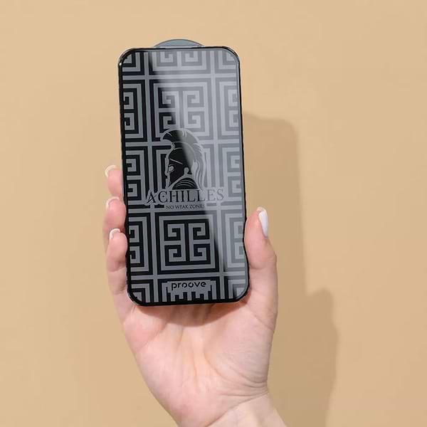 Фото - Захисне скло для смартфону Proove Achilles iPhone 17 Pro Max Black (PGPAIP17PM01)