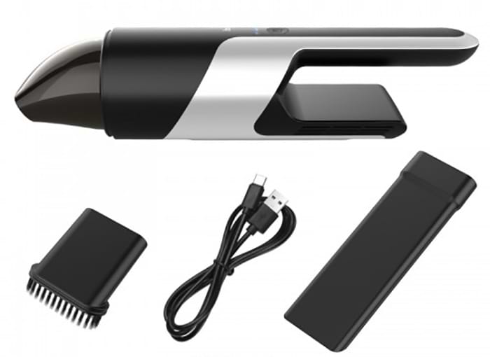 Пылесос ручной для автомобиля HOCO PH16 Azure portable vacuum car cleaner Black silver (6931474712646) - Фото 1