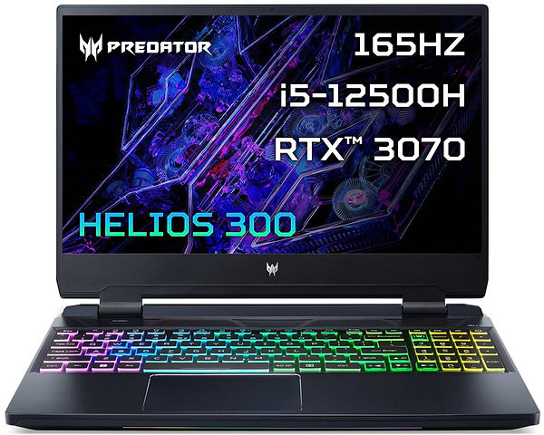 Фото - Ноутбук ігровий Acer Predator Helios 300 PH315-55 (NH.QGNEU.003) Black