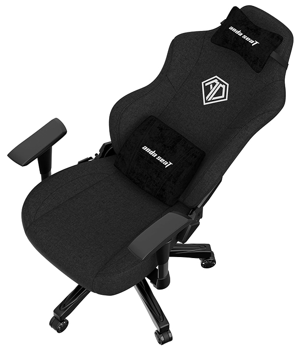 Фото - Кресло для геймеров Anda Seat Phantom 3 Size L Black Fabric (AD18Y-06-B-F)