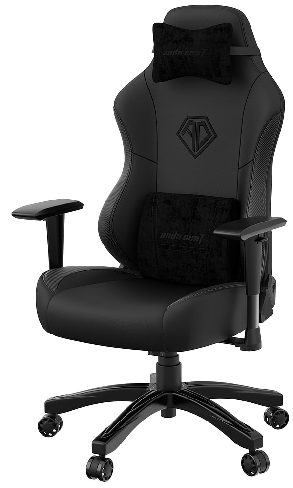 Фото - Крісло для геймерів Anda Seat Phantom 3 Size L Black (AD18Y-06-B-PV/C-B01)