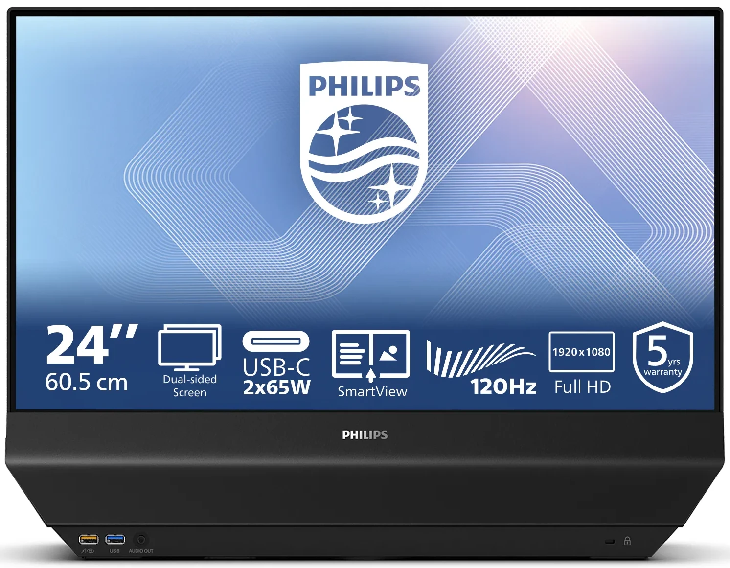 Монітор Philips 24B2D5300/00 Black