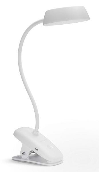 Настольная лампа Philips Reading Desk lamp Donutclip 3W, 1200mAh (929003179727) - Фото 1