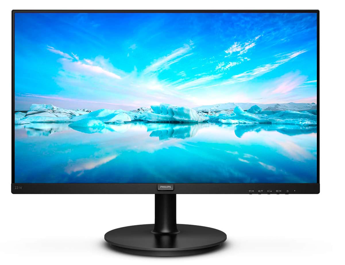 Монитор Philips 221V8/00/01 Black - Фото 1