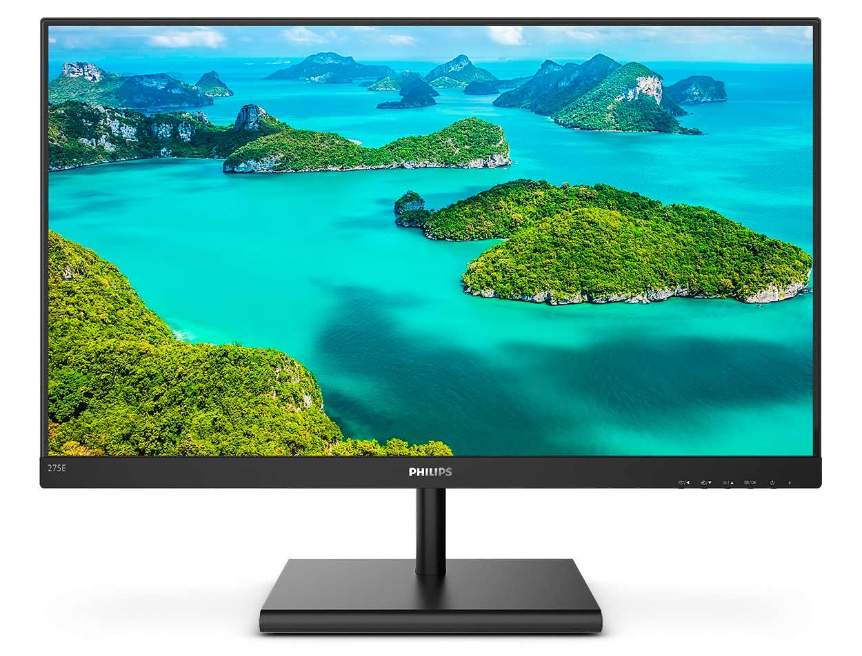 Монитор Philips 275E1S/00 Black - Фото 1