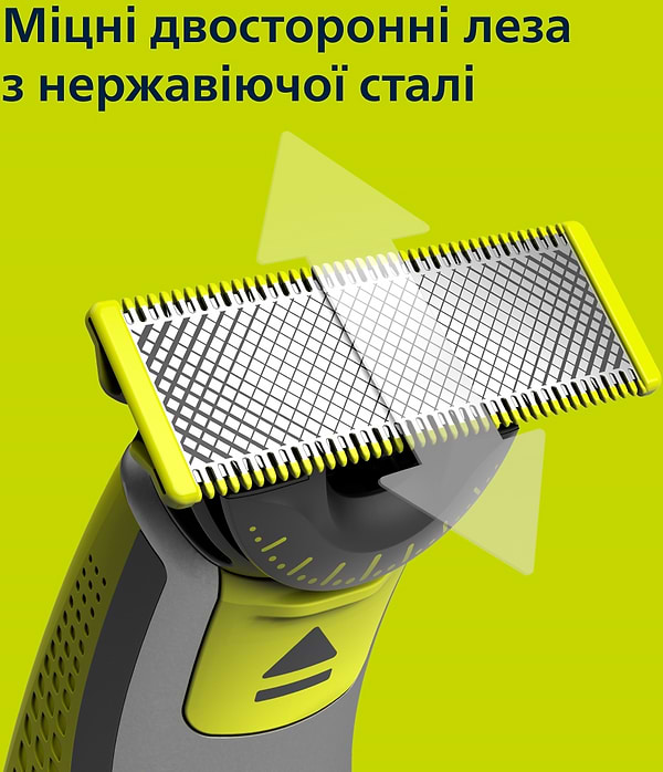 Фото - Сменные лезвия для бритвы Philips QP624/50 (2 шт) с насадками для тела