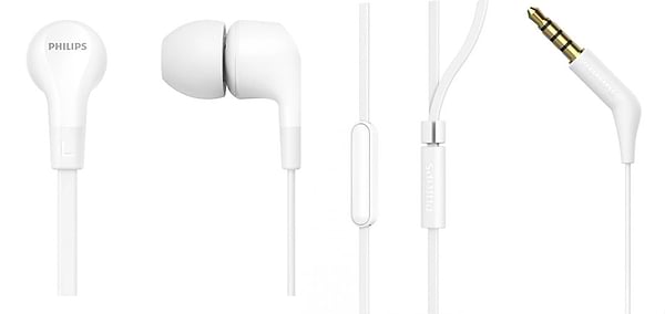 Фото - Наушники вкладыши проводные Philips TAE1105WT