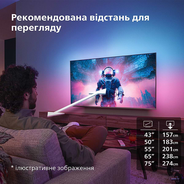 Фото - Телевізор Philips 43PUS8319/12